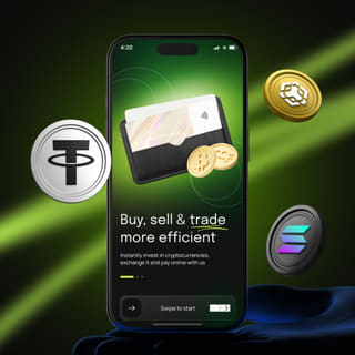 Application mobile de trading Noble Rendérie présentée sur un smartphone